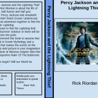 Student Book Review: Lowell's review of Percy Jackson and the Lightning Thief, by Rick Riordan